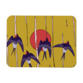 Magnet Flexible Danse des hirondelles (Horizontal)