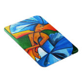 Magnet Flexible Danse en bleu 2008 (Côté Droit)