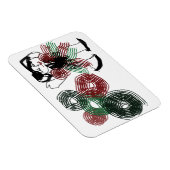 Magnet Flexible Danse en menthe poivrée (Côté Droit)