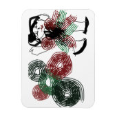 Magnet Flexible Danse en menthe poivrée (Vertical)