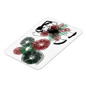 Magnet Flexible Danse en menthe poivrée (Côté Gauche)