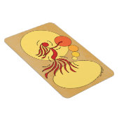 Magnet Flexible Danseur Abstrait (Côté Droit)