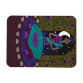 Magnet Flexible Danseur classique indien (Horizontal)