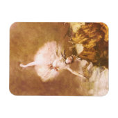Magnet Flexible Danseur de ballet Diplôme de la peinture étoile (Horizontal)