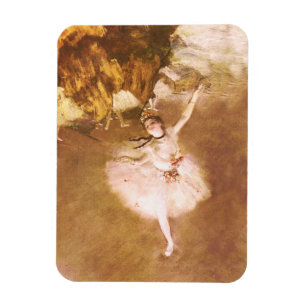 Magnet Flexible Danseur de ballet Diplôme de la peinture étoile