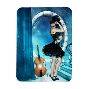 Magnet Flexible Danseur de jazz