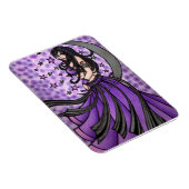 Magnet Flexible Danseur du ventre Violet Moon (Côté Droit)