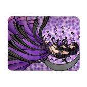 Magnet Flexible Danseur du ventre Violet Moon (Horizontal)