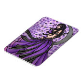 Magnet Flexible Danseur du ventre Violet Moon (Côté Gauche)