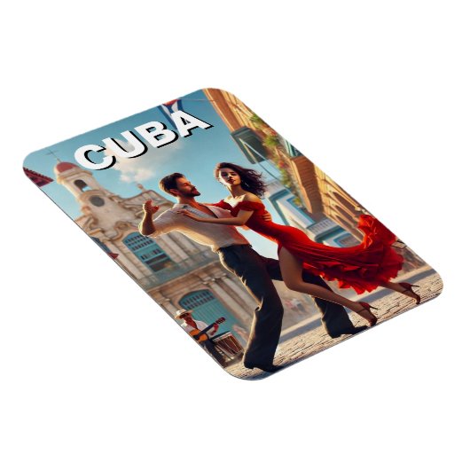 Magnet Flexible Danseurs Cuba Cha-Cha (Côté Droit)