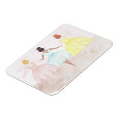 Magnet Flexible Danseurs de ballet de pointe (Côté Gauche)