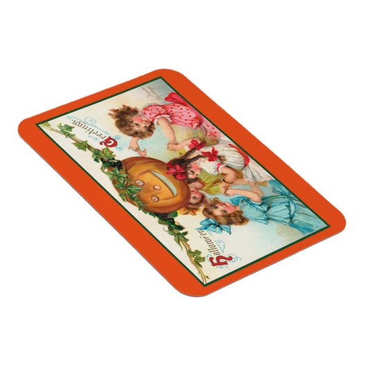 Magnet Flexible Danseurs vintages d'Halloween (Côté Droit)