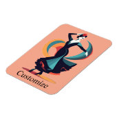 Magnet Flexible Danseuse flamenco Thunder_Cove (Côté Gauche)