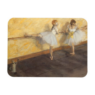 Magnet Flexible Danseuses au Bar par Edgar Degas, Ballet Vintage