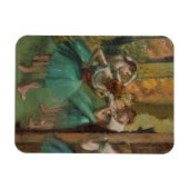 Magnet Flexible Danseuses, Pink and Green Edgar Degas (Horizontal)
