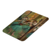 Magnet Flexible Danseuses, Pink and Green Edgar Degas (Côté Gauche)