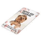 Magnet Flexible Dapper Chien Grooming Business (Côté Gauche)
