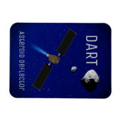 Magnet Flexible DART Astéroïde Déflecteur Spacecraft (Horizontal)