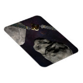 Magnet Flexible Dart Spacecraft Et Le Liciacube Avant Impact (Côté Droit)