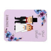 Magnet Flexible Date mariage (Horizontal)