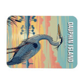 Magnet Flexible Dauphin Island Alabama Travel (Horizontal)
