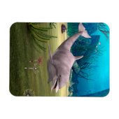 Magnet Flexible Dauphin souriant (Horizontal)