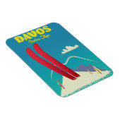 Magnet Flexible Davos Alpes suisses (Côté Droit)