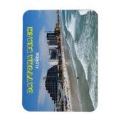 Magnet Flexible Daytona Beach, Arrière - plan de Floride (Vertical)