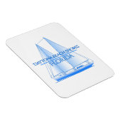 Magnet Flexible Daytona Beach Shorts Côtes Voile nautique (Côté Droit)