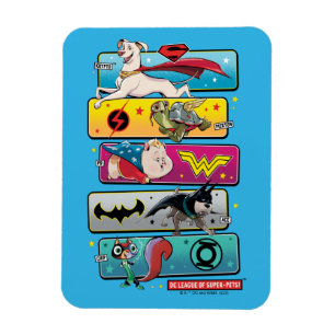 Magnet Flexible DC League of Super-Pets Panels