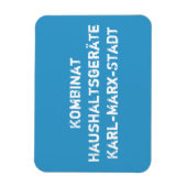 Magnet Flexible DDR Kühlschrankmagnet (Vertical)