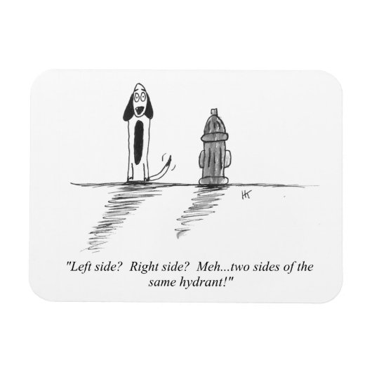 Magnet flexible de dessin de sac (Horizontal)