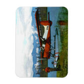 Magnet Flexible De Havilland Beaver Floatplane (Vertical)