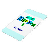 Magnet Flexible De la cuisine de l'aimant rétro réfrigérateur pers (Côté Gauche)