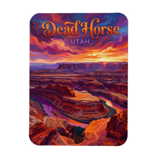 Magnet Flexible Dead Horse Point Utah (Vertical)
