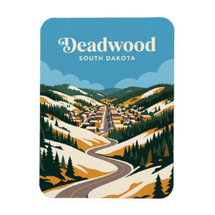 Magnet Flexible Deadwood Dakota du Sud