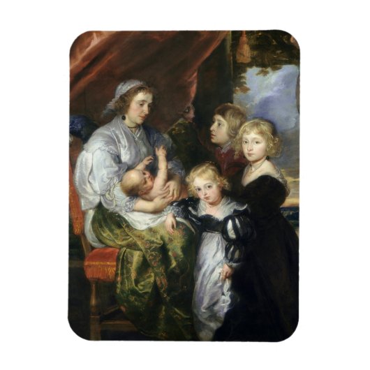 Magnet Flexible Deborah Kip et ses enfants (Vertical)