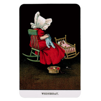 Magnet Flexible Début des années 1900 Mercredi Sunbonnet Sue Magne