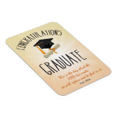 Magnet Flexible Début d'or de la graduation religieuse avec Casque (Côté Droit)