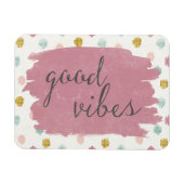 Magnet Flexible Déco douce IV | GOOD VIBES (Horizontal)