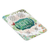 Magnet Flexible Décodez votre message avec le pher Pigpen (Côté Droit)