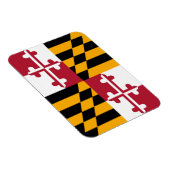 Magnet Flexible Décor Design du drapeau de l'État du Maryland (Côté Droit)