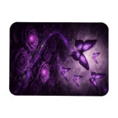 Magnet Flexible Décor floral gothique Dark Bloom (Horizontal)