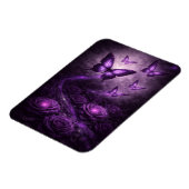 Magnet Flexible Décor floral gothique Dark Bloom (Côté Gauche)