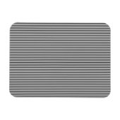 Magnet Flexible Décor Magnetique Rayure Noir Blanc Moderne (Horizontal)
