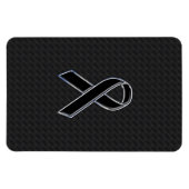 Magnet Flexible Décor noir de Style Chrome (Horizontal)