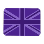 Magnet Flexible Décor Union Jack Accent Violet (Horizontal)