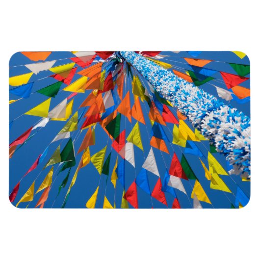 Magnet Flexible Décoration de drapeau triangulaire (Horizontal)