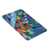 Magnet Flexible Décoration de drapeau triangulaire (Côté Droit)