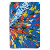 Magnet Flexible Décoration de drapeau triangulaire (Vertical)